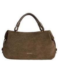 Coccinelle - Suede-Finish Leather Tote Bag - Lyst