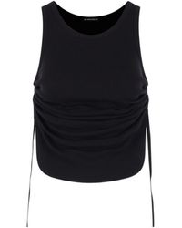 Ann Demeulemeester - Strapped Sleeveless Top - Lyst