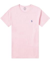 Polo Ralph Lauren - Logo Embroidered Crewneck T-Shirt - Lyst