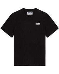 Golden Goose - Logo Printed Crewneck T-Shirt - Lyst
