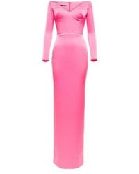 Alex Perry - Merrit Off-Shoulder Maxi Dress - Lyst