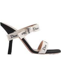 Dior - Heeled Sandal With J'A Straps - Lyst
