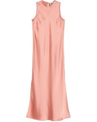Herno - Satin Midi Dress - Lyst