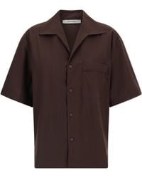 Entire studios - Short-Sleeve Pajama Shirt - Lyst