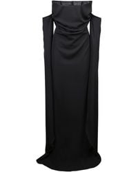 GIUSEPPE DI MORABITO - Draped Gown Dress - Lyst