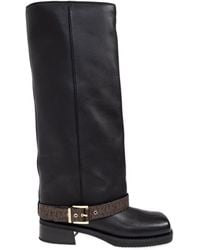 Michael Kors - Michael Colby Logo Signature Boots - Lyst