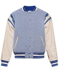 Rhude - Diamond-Jacquard Varsity Jacket - Lyst