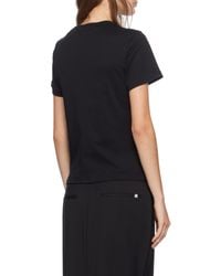 Helmut Lang - Logo-Detail Crew-Neck T-Shirt - Lyst