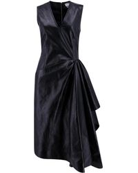 Bottega Veneta - Leather Dress - Lyst