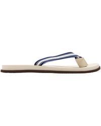 Brunello Cucinelli - Grosgrain Flip Flops - Lyst