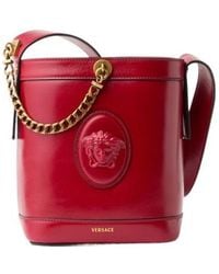 Versace - Pivot Mini Bucket Bag - Lyst