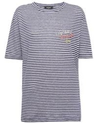 DSquared² - Summer Lovers Breezy Fit Striped T-Shirt - Lyst