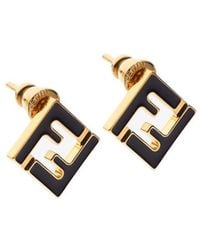 Fendi - Colored And Metal Earrings - Lyst