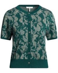 Rag & Bone - Floral Jacquard Knit Top - Lyst