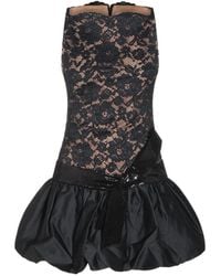 Self-Portrait - Lace Bubble-Hem Sleeveless Mini Dress - Lyst