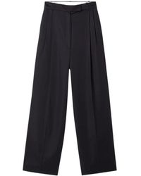 Rohe - High-Waisted Pleated Casual Pants - Lyst