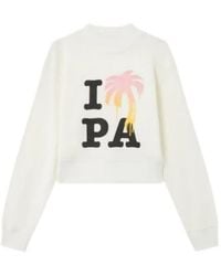 Palm Angels - I Love Pa Fitted Sweatshirt - Lyst