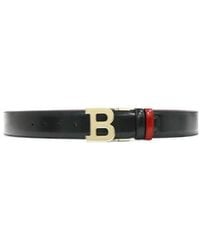 Bally - Belt With Logo Buckle - Lyst
