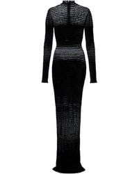 Mugler - Transparent Zipper Dress Skirt - Lyst