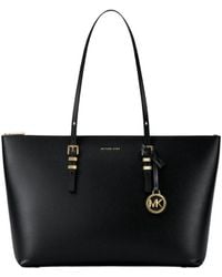 Michael Kors - Quinn Large Pebbled Leather Tote Bag - Lyst