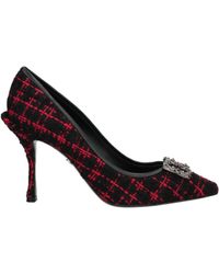 Dolce & Gabbana - Two-Tone Spliced Stiletto High Heels - Lyst