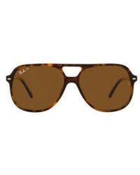 Ray-Ban - Bill Square Frame Sunglasses - Lyst