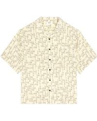 Celine - Digital Printing Viscose Loose Hawaiian Shirt - Lyst