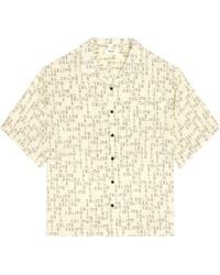 Celine - Digital Printing Viscose Loose Hawaiian Shirt - Lyst