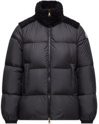 Moncler - Esnaie Logo Patch Zip-Up Jacket - Lyst