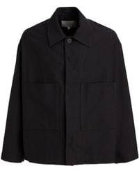Studio Nicholson - Relaxed-Fit Cotton Shirt Jacket - Lyst