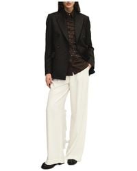 Panicale - Double-Breasted Blazer - Lyst