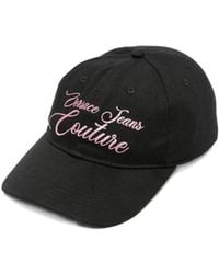 Versace Jeans Couture - Embroidered Logo Cap - Lyst