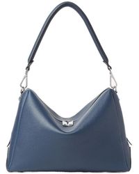 Fendi - Large Lui Pebbled Leather Messenger Bag - Lyst