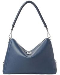Fendi - Large Lui Pebbled Leather Messenger Bag - Lyst
