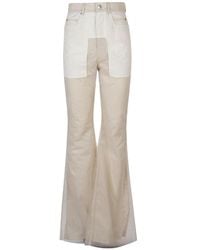 Rick Owens - Bolan Flared Trousers - Lyst