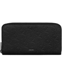 Dior - Zippered Long Wallet - Lyst