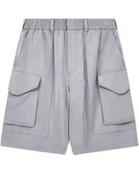 Giorgio Armani - Relaxed Cargo Shorts - Lyst
