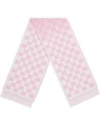 Gucci - Gg Alpaca Wool Blend Scarf - Lyst