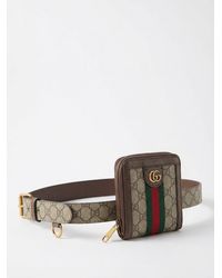 Gucci - Ophidia Gg-Jacquard Belt Bag - Lyst