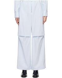 Dion Lee - Flight Panelled Straight-Leg Trousers - Lyst