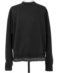 Sacai - Drawstring Hem Sweatshirt - Lyst