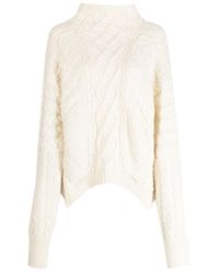 Erdem - Cable-Knit Wool Jumper - Lyst