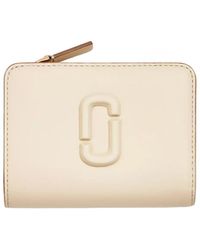 Marc Jacobs - The Leather J Marc Mini Compact Wallet - Lyst