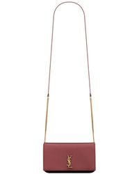 Saint Laurent - Cassandre Phone Holder - Lyst