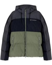 EA7 - Athletic Colour Block Nylon Jacket - Lyst