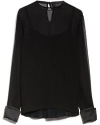 Max Mara - Pianoforte Crewneck Long-Sleeved Top - Lyst