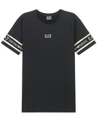 EA7 - Logo T-Shirt - Lyst