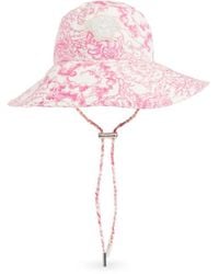 Versace - Medusa Head Printed Bucket Hat - Lyst
