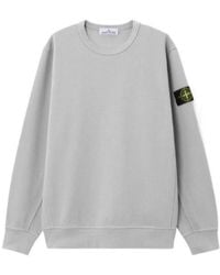 Stone Island - Regular-Fit Crewneck Sweatshirt - Lyst