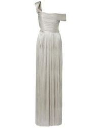 Maria Lucia Hohan - Serene Asymmetric Silk Mousseline Gown - Lyst